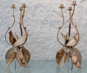Arman - Paire de chandeliers